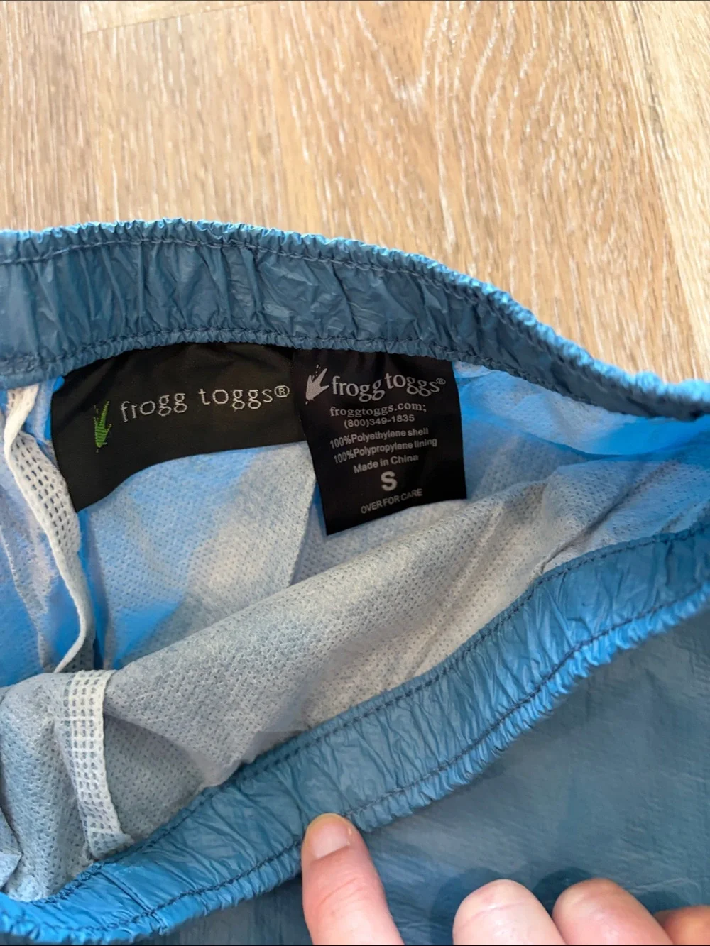 Kids Elastic-Waist Blue Jogger Pants